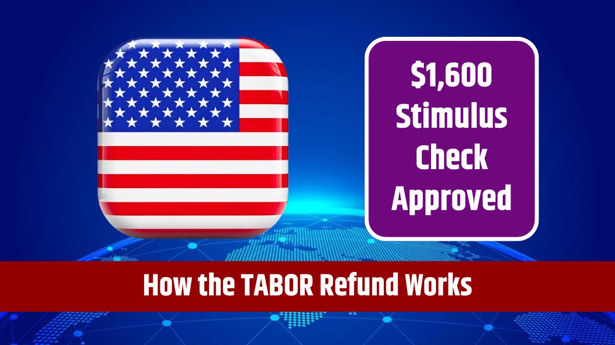 $1,600 Stimulus Check Approved - How the TABOR Refund Works