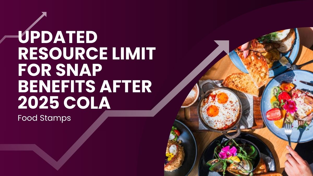 Food Stamps - Updated Resource Limit for SNAP Benefits After 2025 COLA