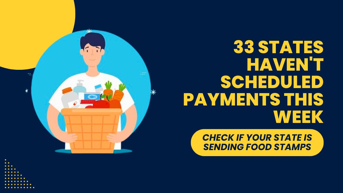 SNAP Benefits Update - 33 States Haven't Scheduled Payments This Week, Check if Your State is Sending Food Stamps