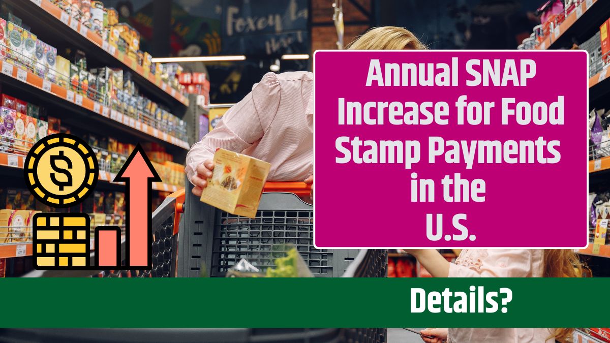 Annual SNAP Increase for Food Stamp Payments in the U.S.