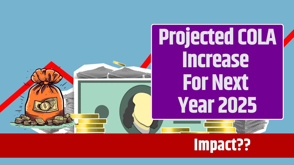 Projected COLA Increase For Next Year 2025